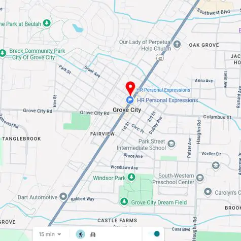 HR Personal Expression Google map location